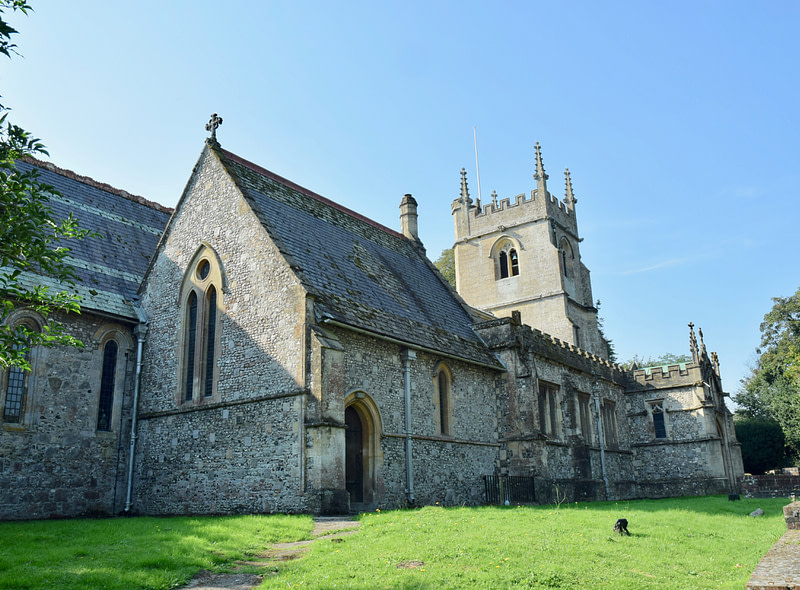 St. John's Pewsey from front left